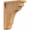 Ekena Millwork Pescadero Smooth Corbel w/Backplate, Western Red Cedar, 5 1/2"W x 14"D x 18"H COR06X14X18PEC01SWR - alternate 1